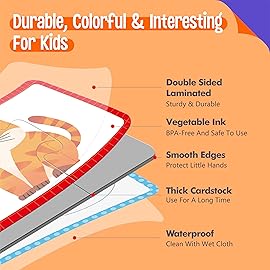 48 Animal Memory Matching Puzzles with Error-Correction, Self-Correcting Puzzle Match Game Educational Learning Activities for Toddlers Kindergarten, Animal-Themed Learning Games Toys for 3 Years Old