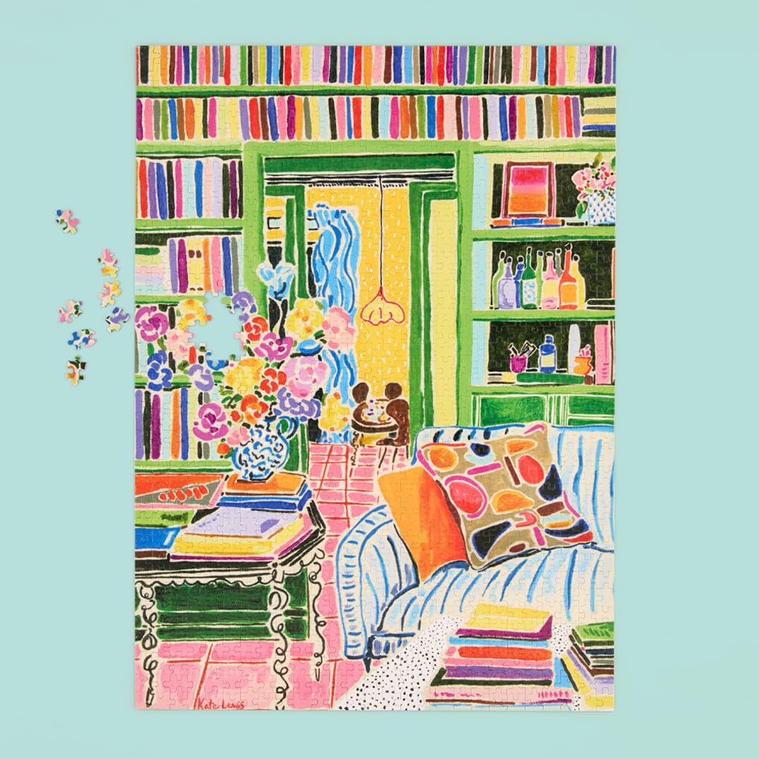 WerkShoppe Books & Bouquets 1000 Piece Puzzle