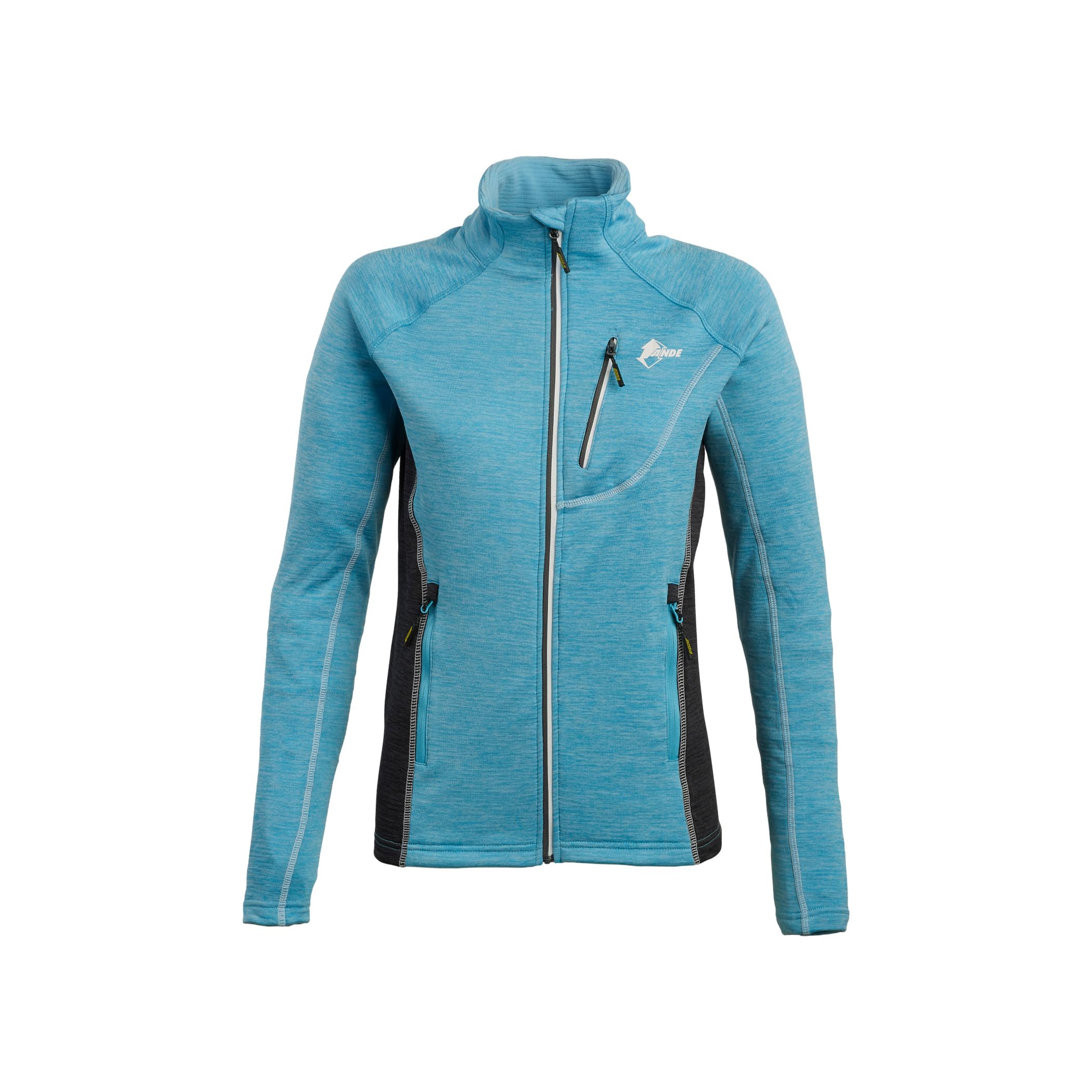 ANDE Chalten Lady Jkt Full/Z Jersey de Manga Larga para Mujer