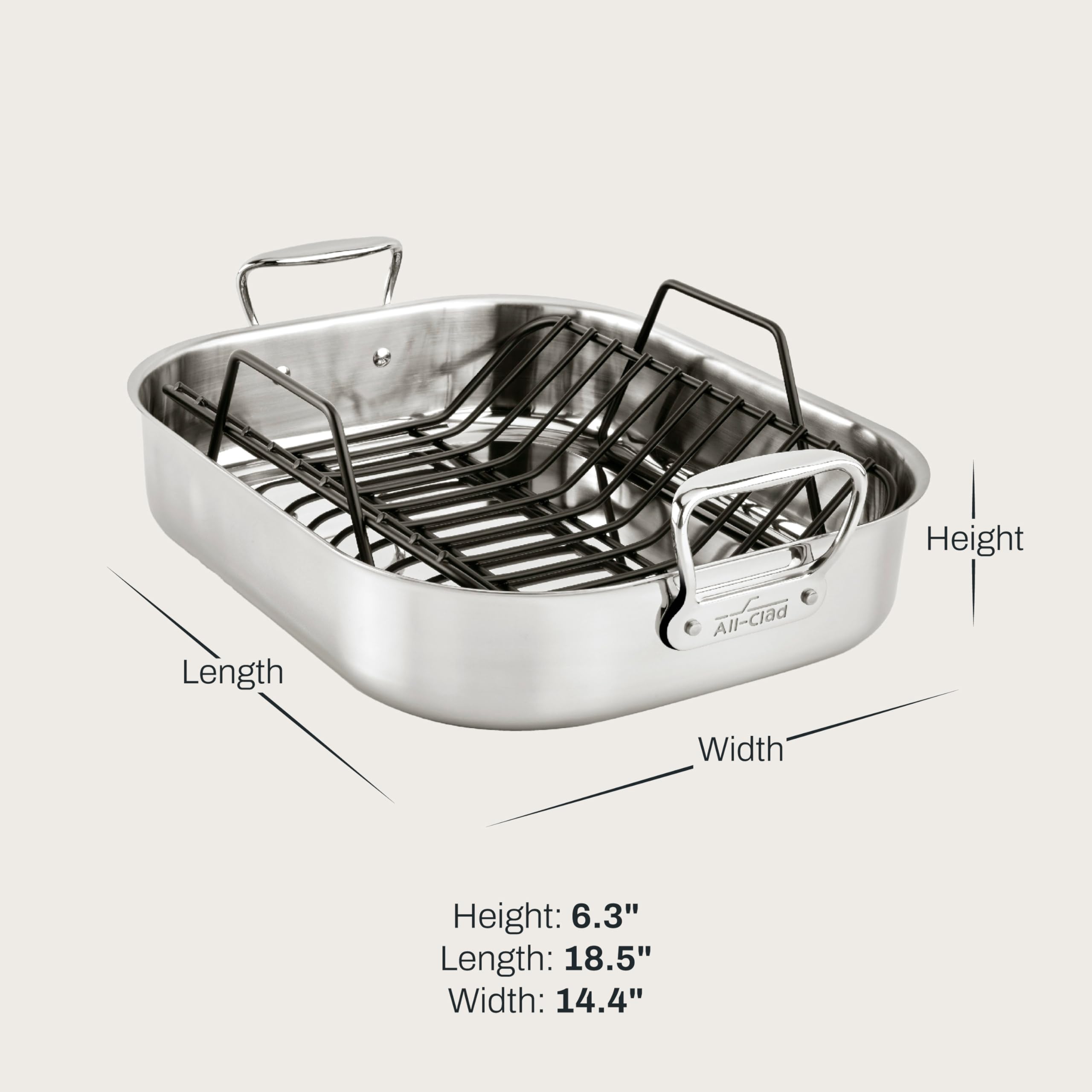 Amazon.com: All-Clad Specialty Stainless Steel Roaster and