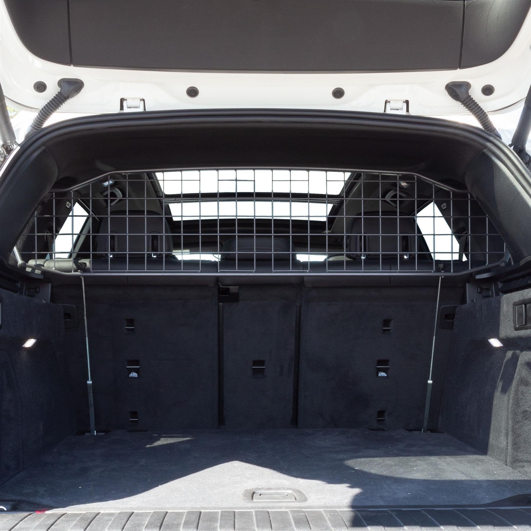 Travall Dog Guard Compatible with BMW X5 (2018-) Vehicle Specific Trunk Guard Tailored Fit Luggage Barrier Load Separator Heavy Duty Powder Coated Steel Pet Barrier