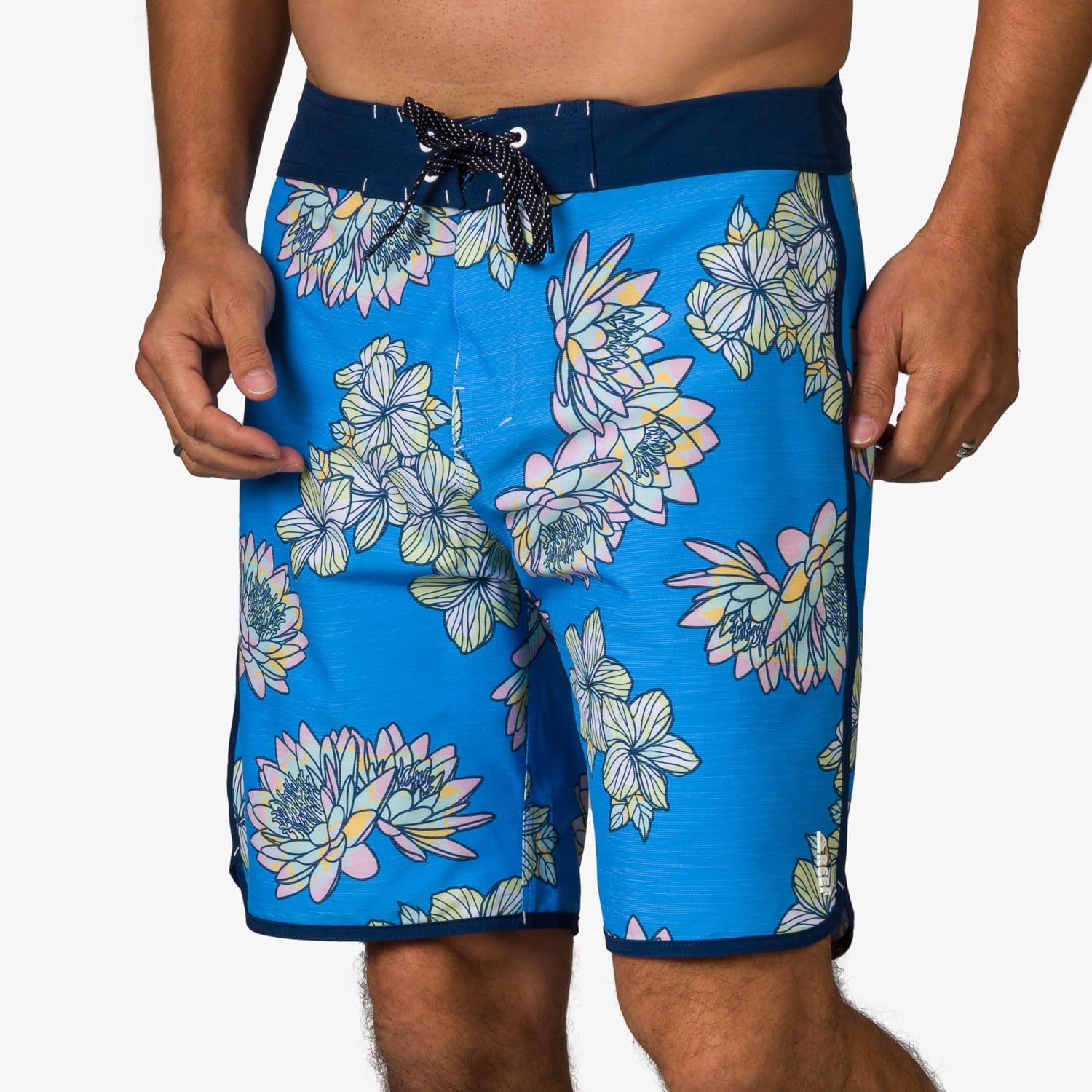 REEF Tanner Fixed Waist Boardshort Azure Blue