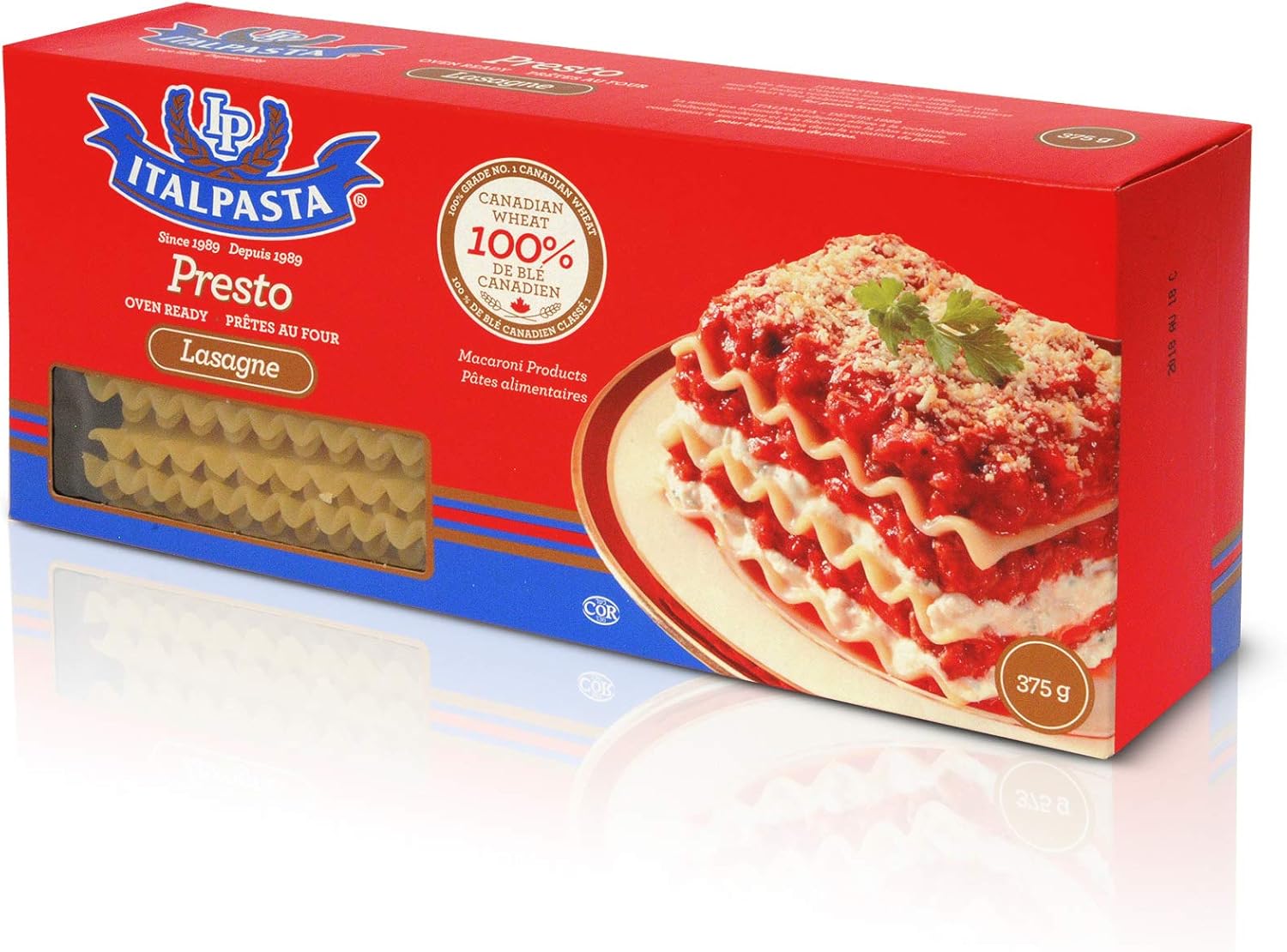 Italpasta Oven Ready Lasagne, 375gm Amazon.ca Grocery & Gourmet Food
