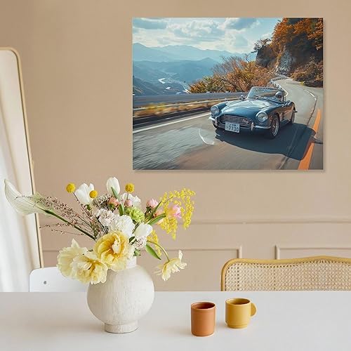 Miniatura 4 de HouLaiZhe 90s Retro Classic Car Jdm Posters Canvas Wall Aesthetic Room Decor Wall Painting Prints Gallery Room Wall Decor for Bedroom Living Room