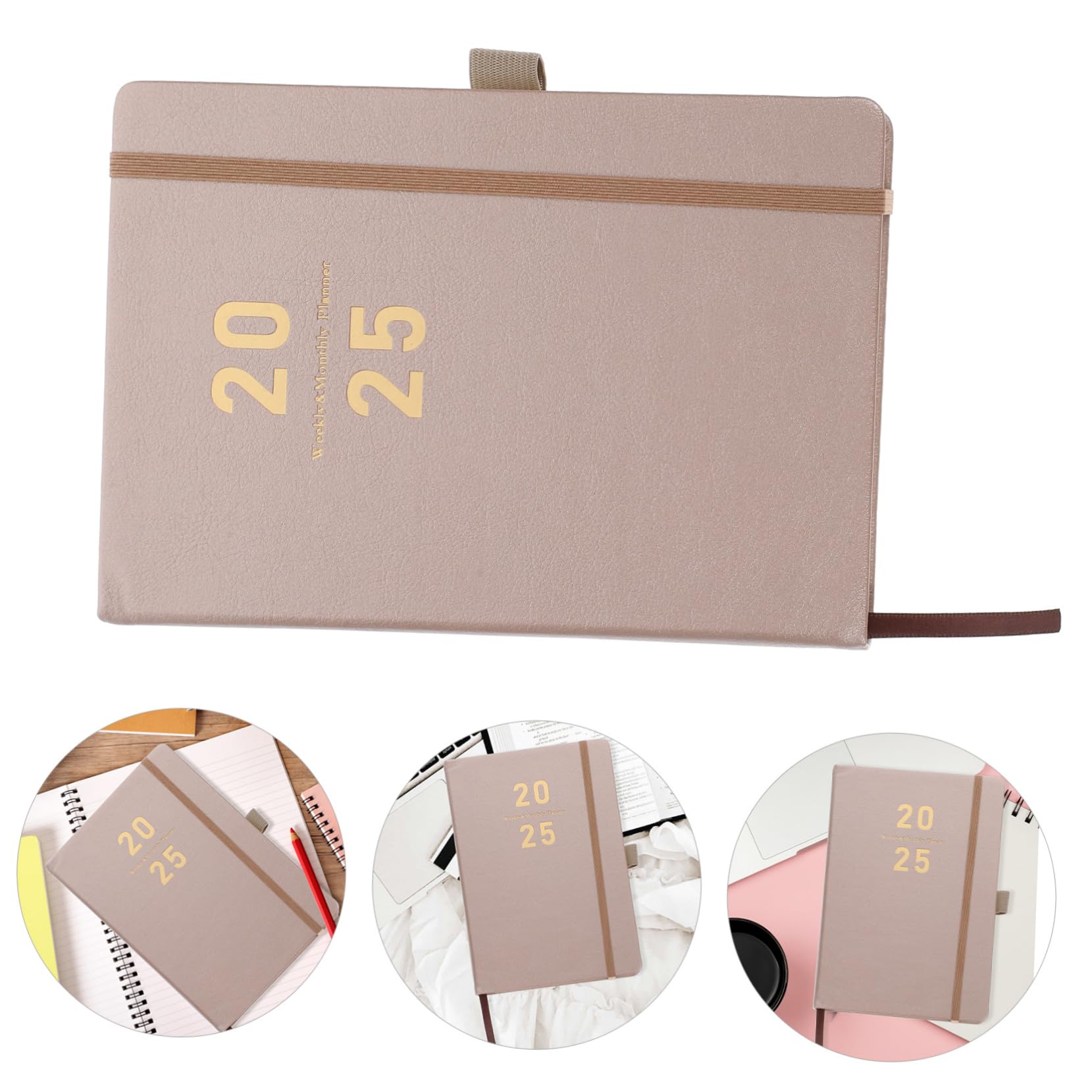 Notizbuch Planer mit Monatsplaner Organizer und Studienplaner für Persönliche Ziele und Aufgabenplanung Schreibheft aus Robustem Papier für Schüler und Büroangestellte