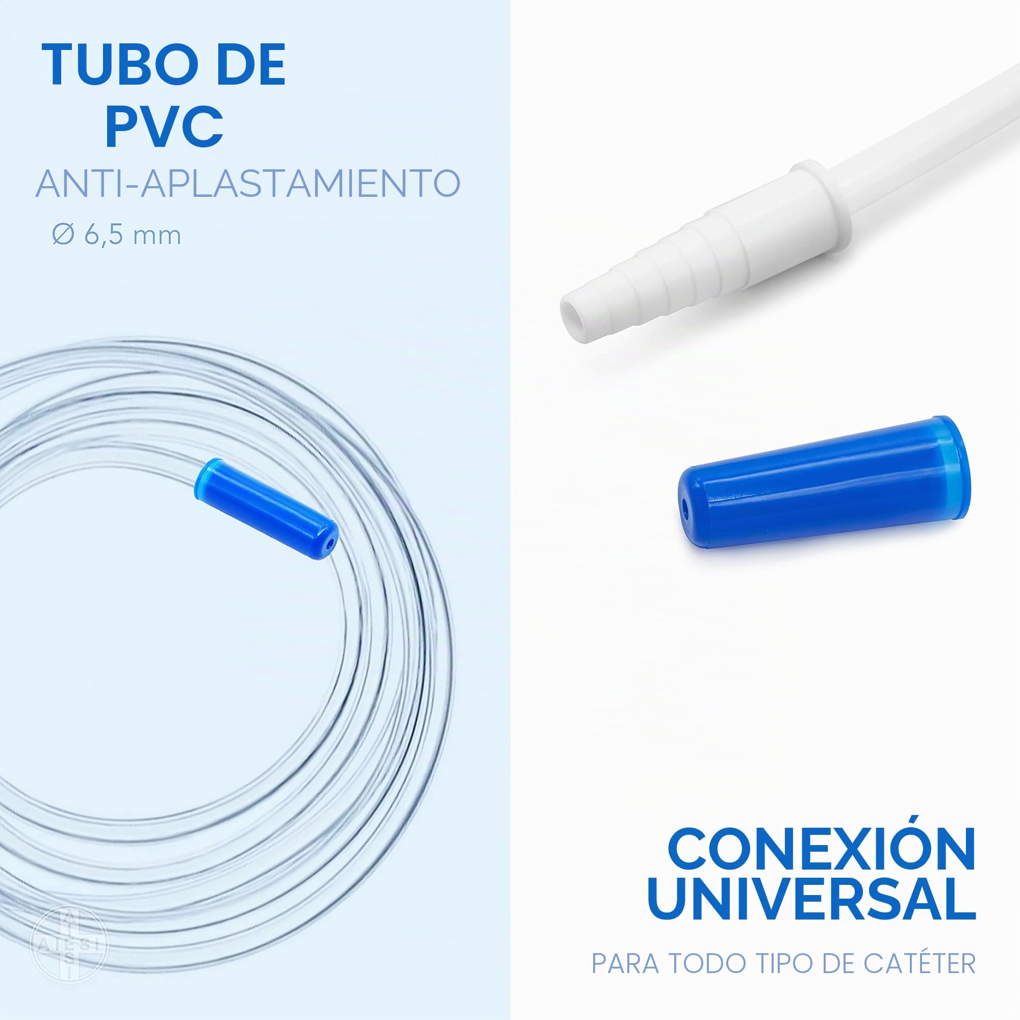AIESI® Bolsas de orina de 2 litros tubo 120 cm con grifo de descarga cruzado (T) y válvula antirreflujo HOSPIDRAIN (Paquete de 25 piezas)
