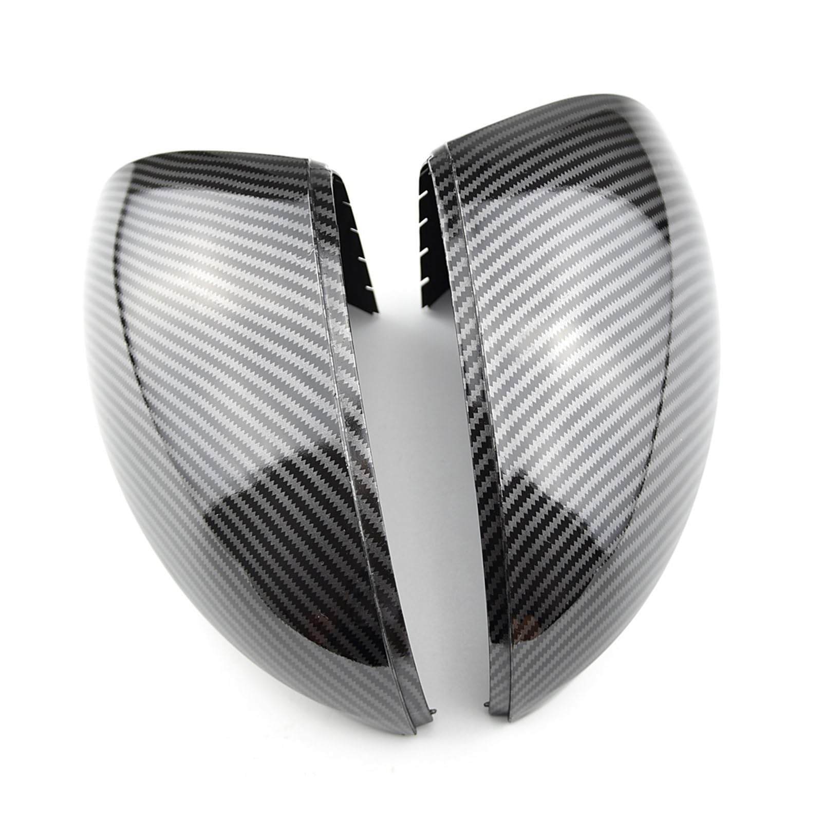 Specchietto retrovisore dell'automobile Per Volkswagen Per Tiguan 2008-2015 Car Styling Specchietto retrovisore Guscio Alloggiamento Coperchio(Carbon black)