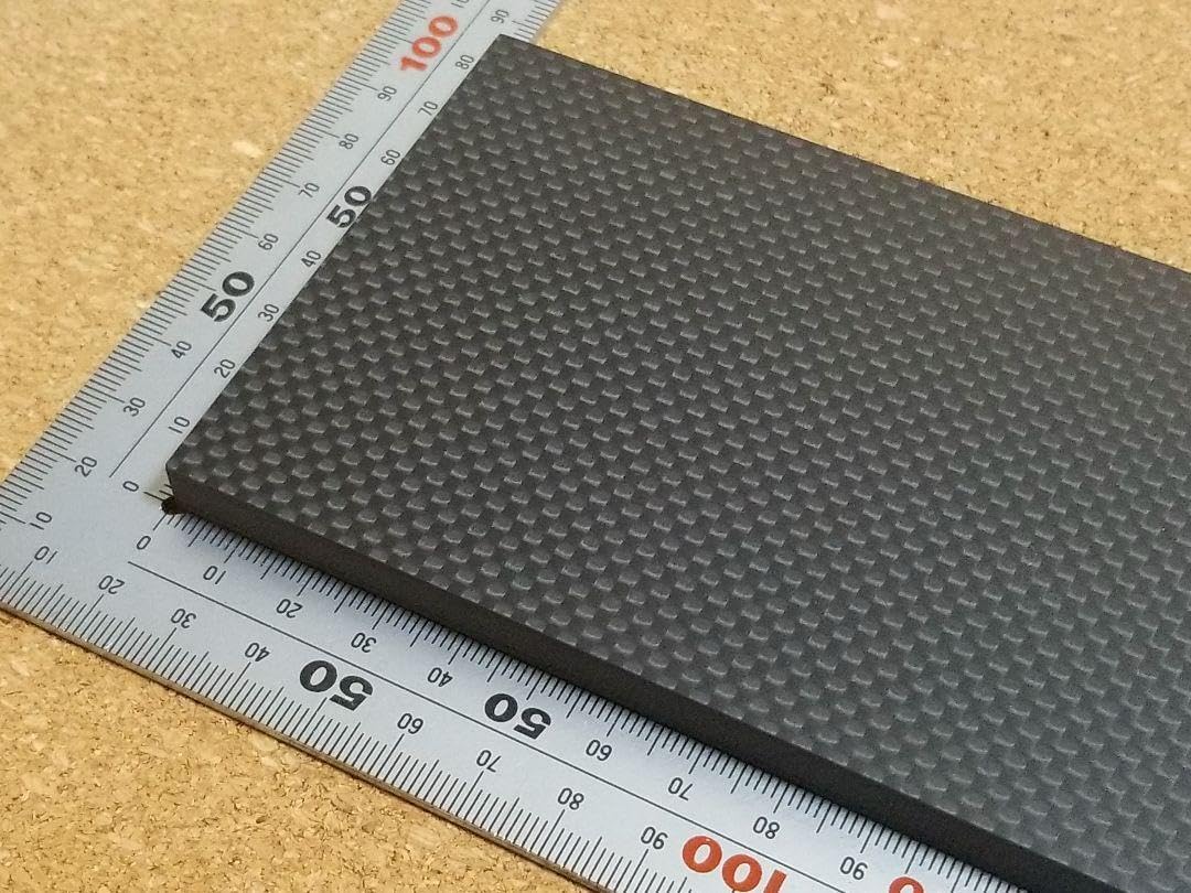t10.5×80×300mm【CFRP素材】 カーボン板・ドライカーボンt10.5×80
