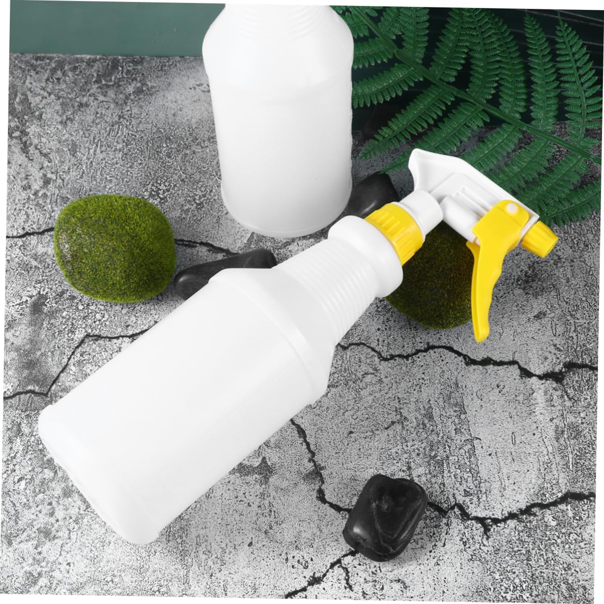 8pz Bottiglie Spray in Pe 750ml Portatili per Irrigazione e Styling Chioma, Bottiglie Spray Trasparenti per Cosmetici e Detergenti Colore Casuale