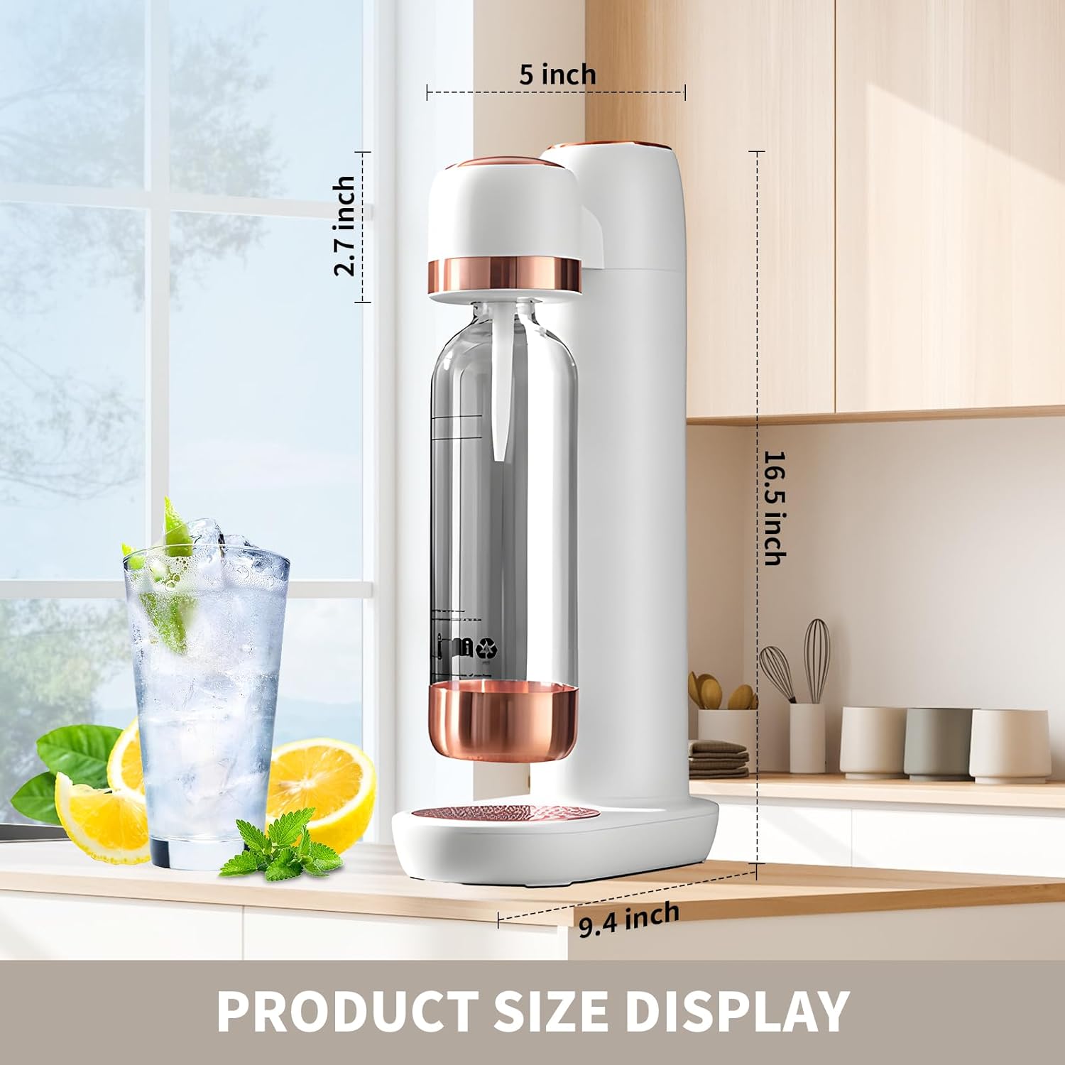 Sparkling Water Maker Soda Maker Machine for Home, Soda Streaming ...