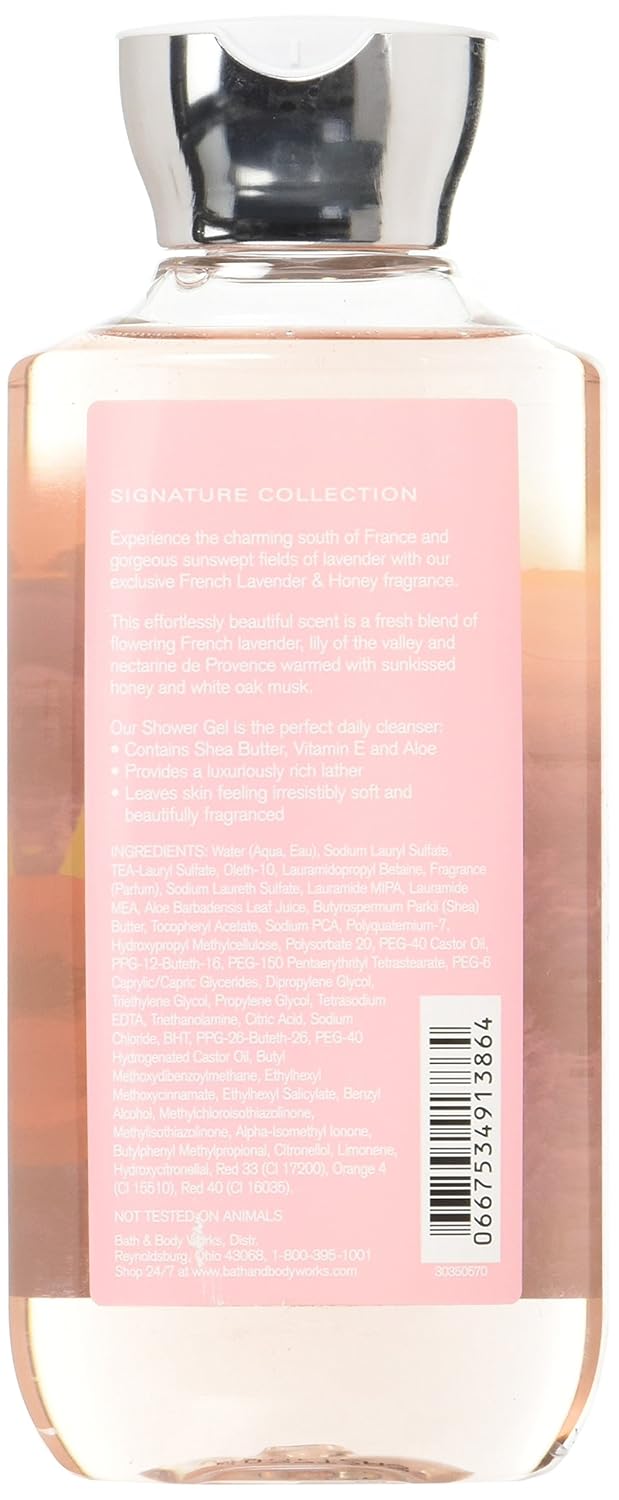 Bath & Body Works French Lavender & Honey Shower Gel 10 oz/295ml