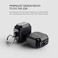 Vista 7 de VRS Design Funda Active Fit Buds para Galaxy Buds2 Pro (2022), Galaxy Buds 2 Case (2021), Galaxy Buds Pro Case (2021), Galaxy Buds Live Case (2020)