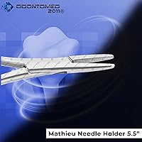 Vista 3 de OdontoMed2011 Dental Mathieu Aguja Tenedor 14cm (5.5") Alicates Forcep Ortodoncia 3 Piezas Instrumentos ODM