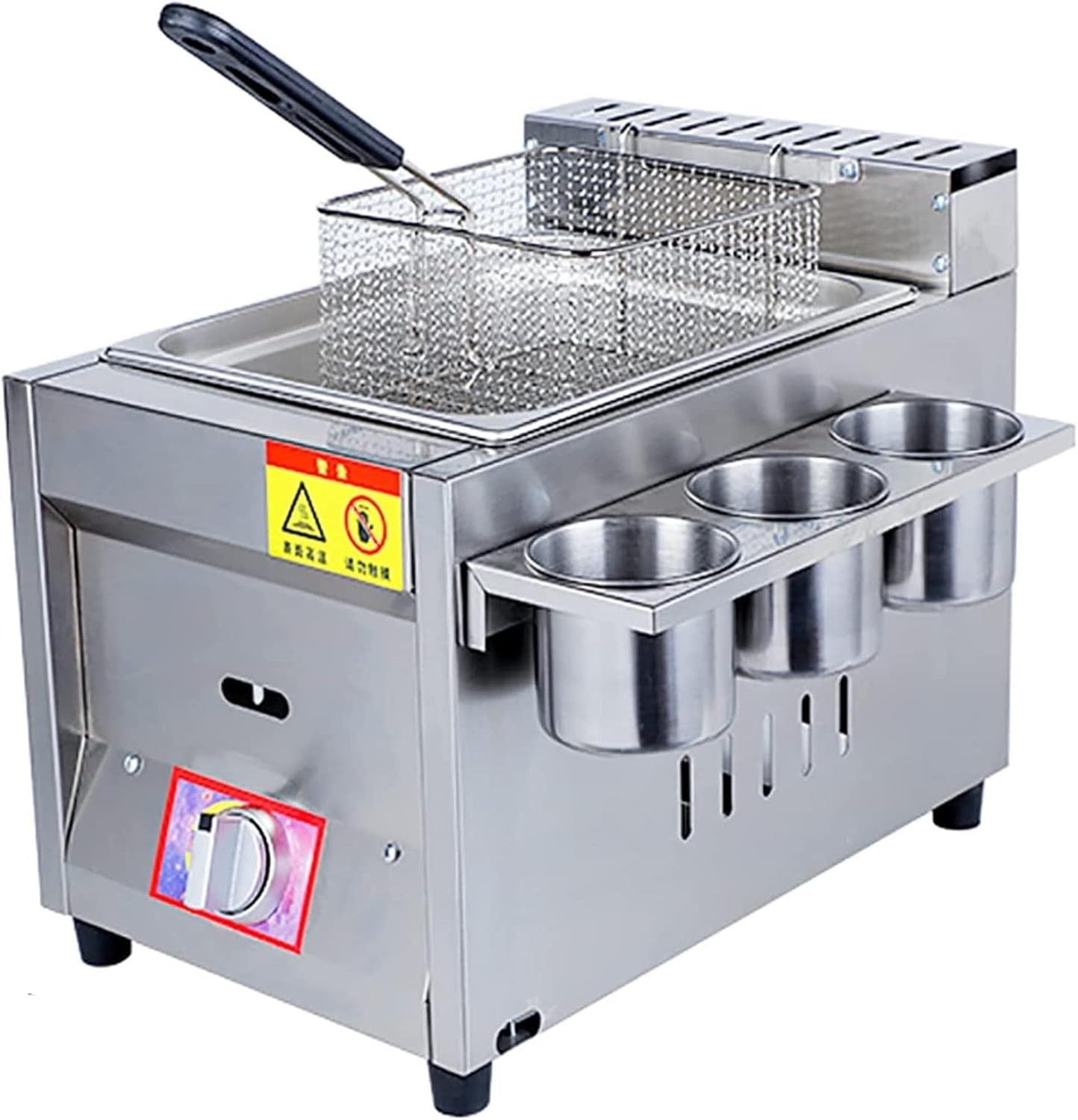 卓上 ガス フライヤー」の人気商品一覧 | 安い商品を通販サイトから探す - 価格.com 人気推薦◇業務用ガスフライヤー、  カウンタートッププロパンガスフライヤー、自立型温度制御、ガスディープファットフライヤーステンレススチールタンクバスケット卓上、大容量タンク ...