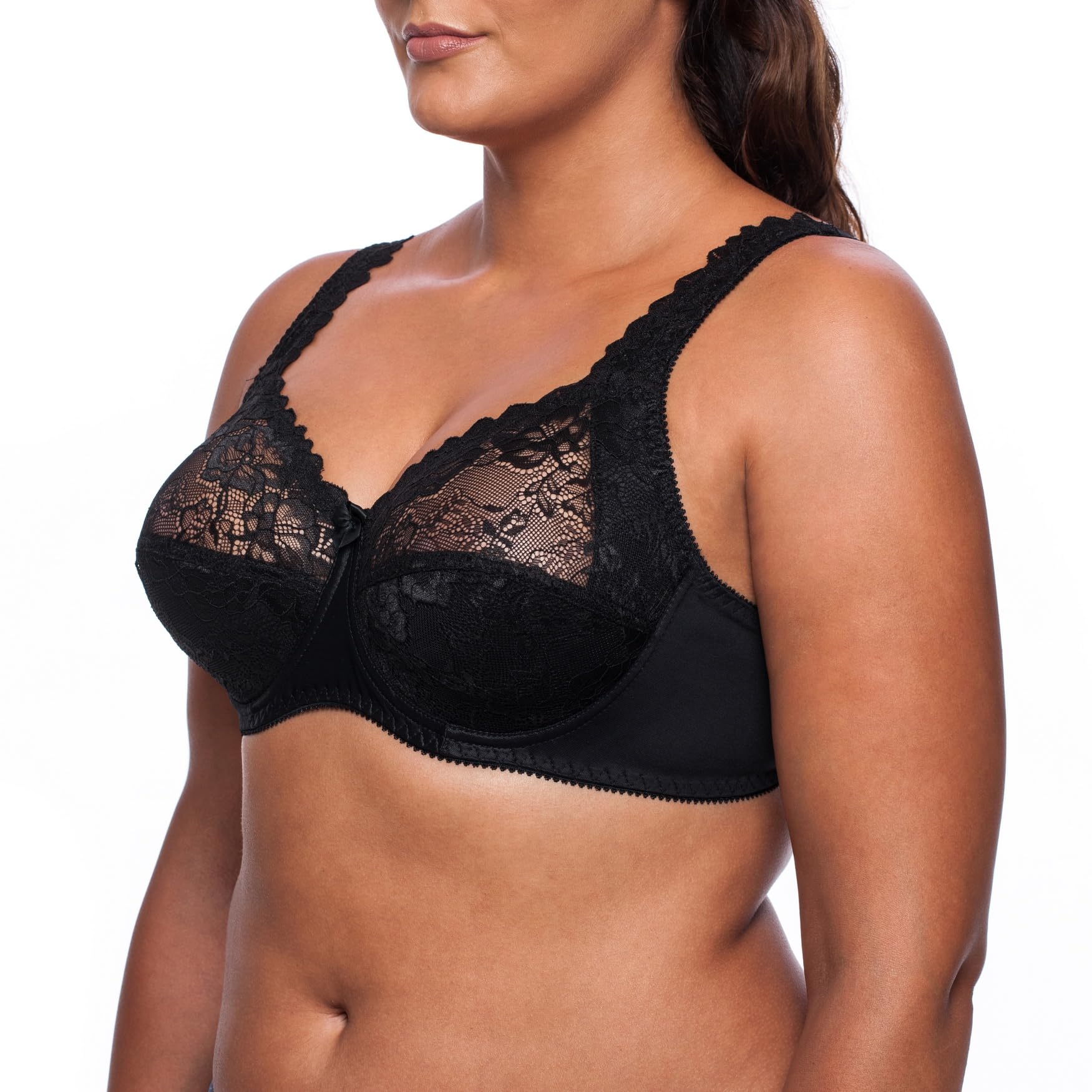 frugue Reggiseno con Ferretto Non Imbottito Donna Pizzo