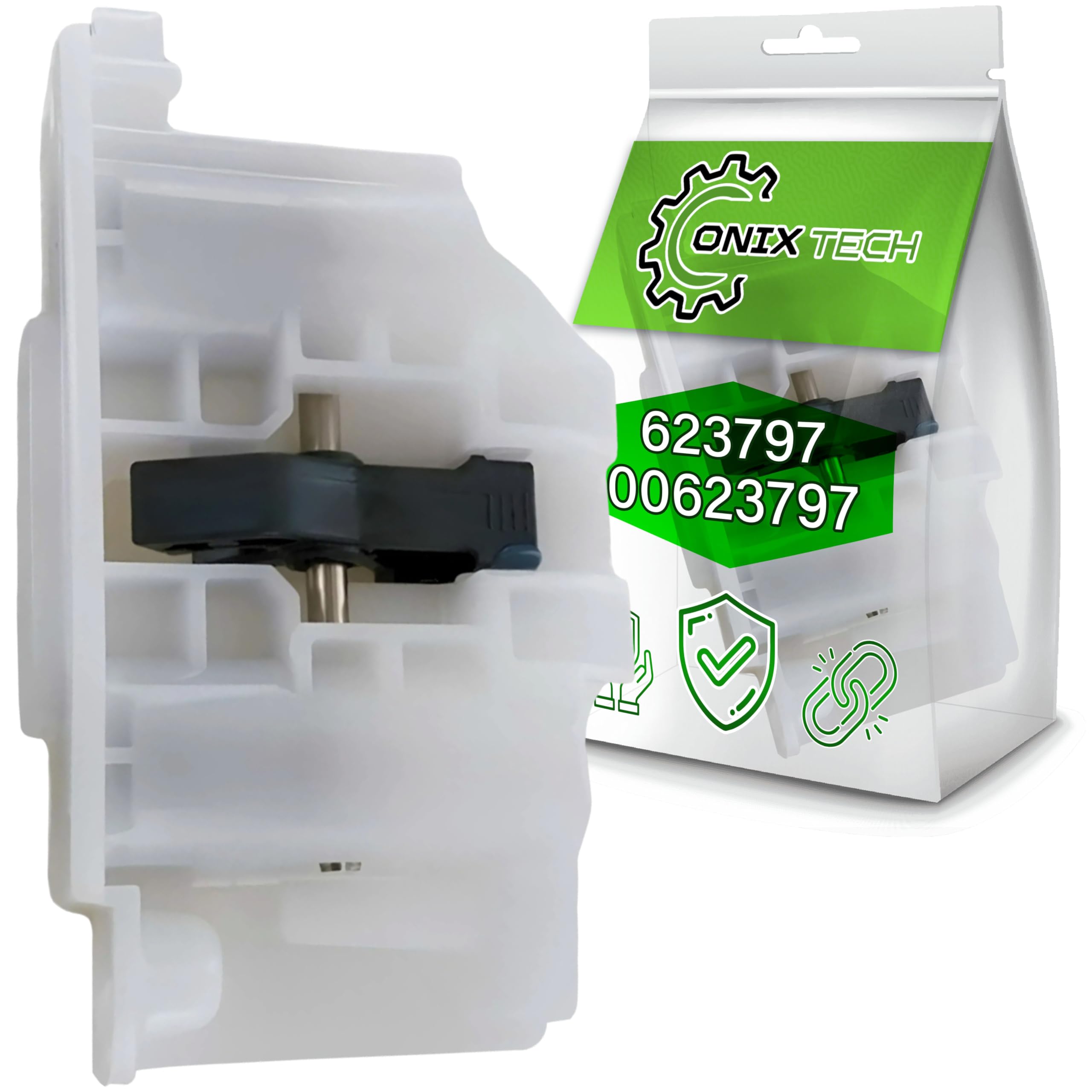 Door Lock of the Dryer with Original Code 00623797 623797 for Bosch for Balay for Constructa for Siemens for Neff iQ300 iQ500 iQ700 iQ800 - Warranty 5 Years - ONIX TECH