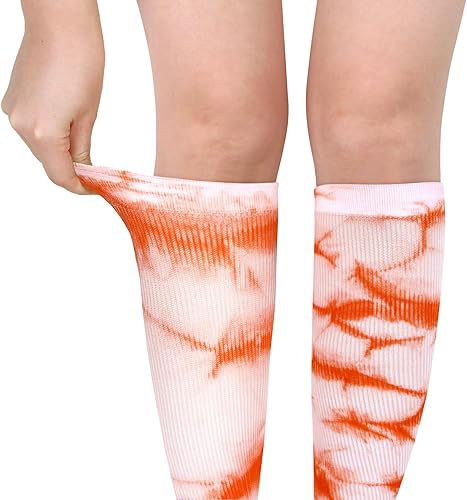 Miniatura 2 de Benefeet Sox Calcetines altos de poliéster para mujeres y niñas, calcetines largos de tubo unisex, suaves, acogedores, calcetines de pantorrilla