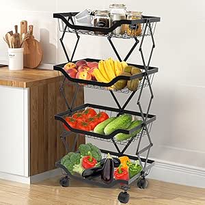 Corbeille à Fruits En Maille Corbeille à Fruits Décorative En Porte-bonbons Support Pour Comptoir De Cuisine Salle A Manger Table Bureau Noir 70326853