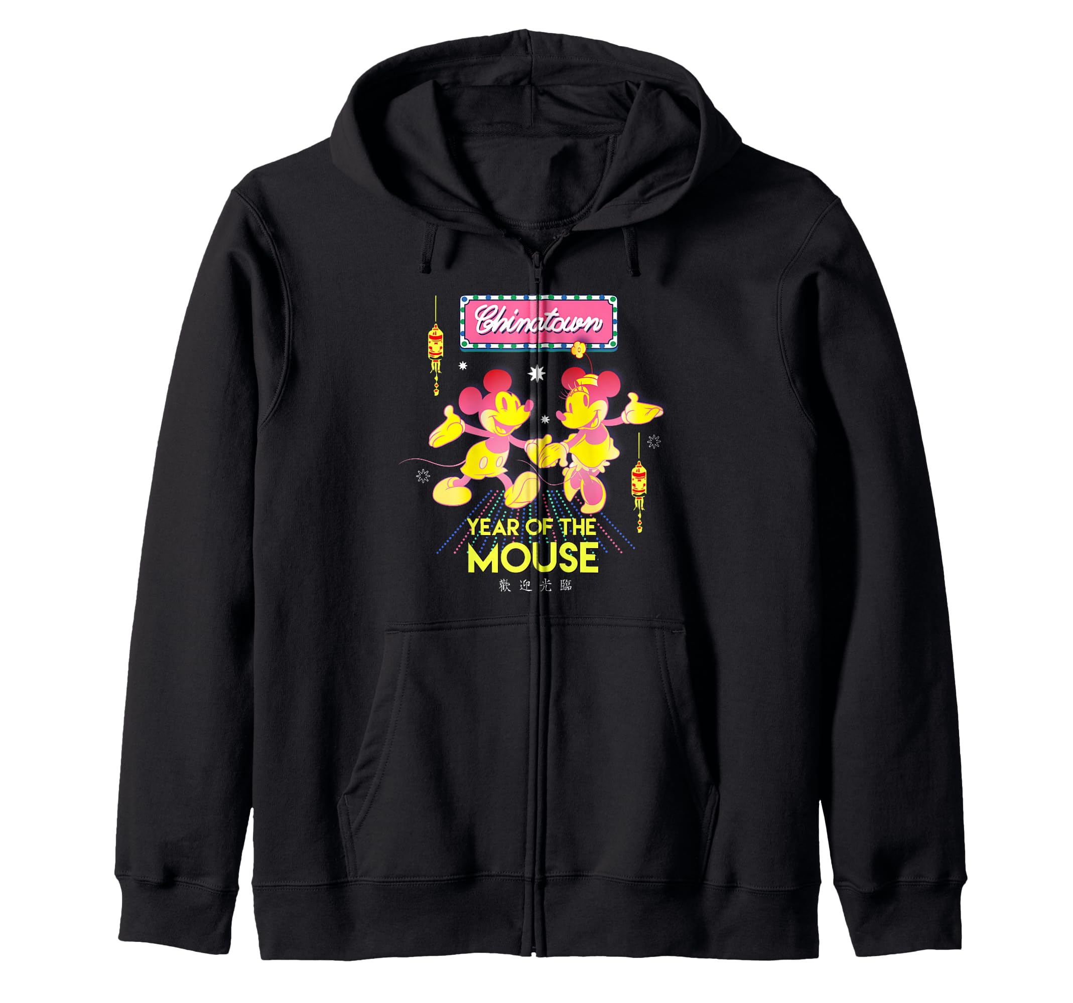 Sweat à capuche Mickey Minnie Chinatown, le cadeau idéal - 2