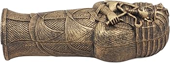 Amazon.co.jp: エブロスブロンズ仕上げ 小さな古代エジプトのファラオ