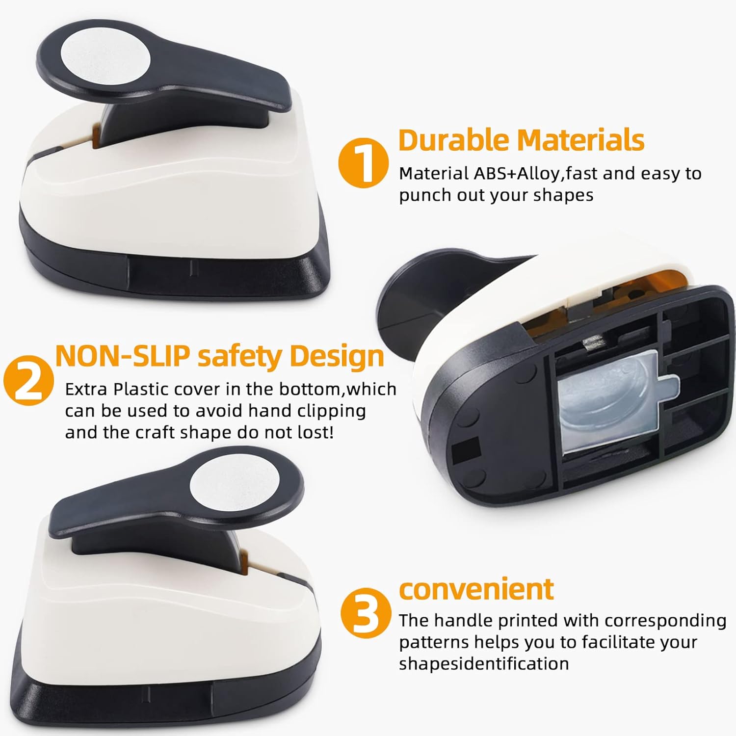 Circle Punch, Circle Hole Punch, Circle Punches for Paper Crafts, Circle Paper Punch, Circle Punches, Circle Puncher, Large Circle Punch, Circle Punch Set, Round Hole Punch, Round Punch, 5pcs Round Punch Set in Different sizes : Tools & Home Improvement