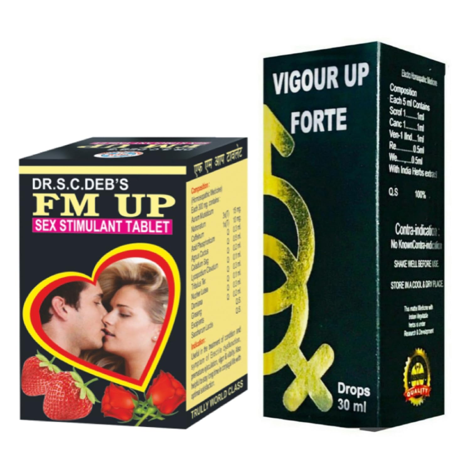LID13 Dr S.C. DEBs FM Up Tablet & VigourUp Drops - 30 Days COMBO PACK (B0C4JJRTN3) Amazon Price History, Amazon Price Tracker