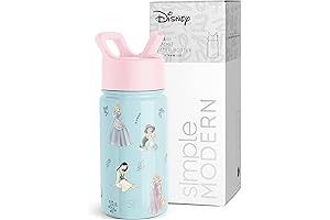 Simple Modern Insulated Toddler Cup with Straw for Princess-Loving Kids