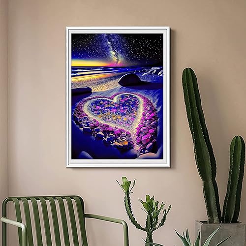 Miniatura 5 de Lunyloer Kit de pintura de diamantes 5D, kit de arte de diamantes para principiantes, pintura artística de diamantes de bricolaje con diamantes