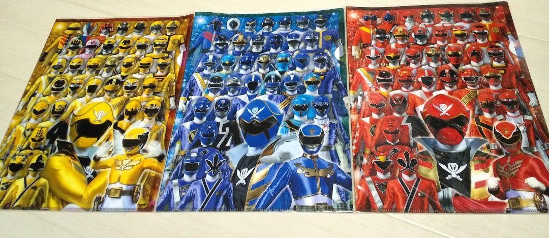 スーパー戦隊　クリアファイル　まとめ売り Amazon.co.jp: スーパー戦隊199ヒーロー大決戦 クリアファイル
