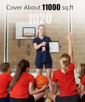 SHIDU Voice Amplifier for Teachers and 3.5mm Clip On Wired Microphone