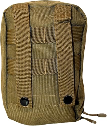 Miniatura 8 de Molle Tactical IFAK - Bolsa de utilidad, equipo médico de primeros auxilios de estilo militar, nailon, resistente al agua