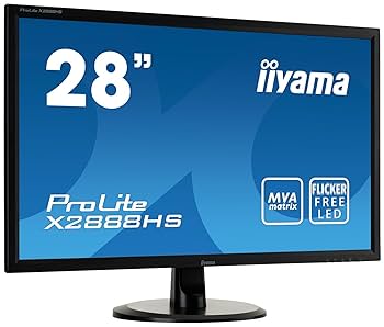 Amazon.co.jp: iiyama ディスプレイ モニター X2888HS-B1 28