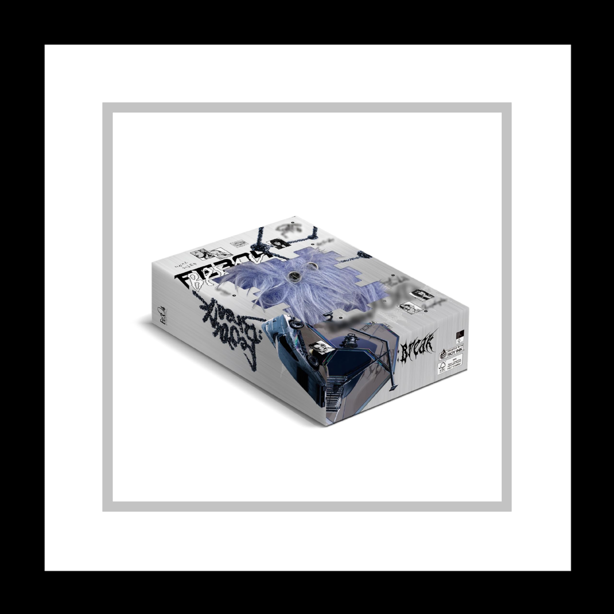 NMIXX Fe3O4 : BREAK 2nd Mini Album Book+Photocard+Tracking Sealed Fe304 LIMITED Version