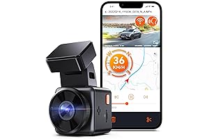 Vantrue E1 Lite: Compact Dashcam with GPS Tracking for Speed and Location Accuracy