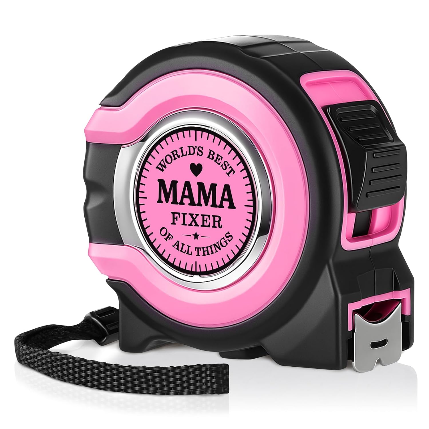 Pink Tape Measure Gift for Mom, 25ft Best Mama Ever Sewing Tape Measure, Birthday Mothers Day Gifts for Mom from Daughter Son, Quilting Crafting Tool for Women