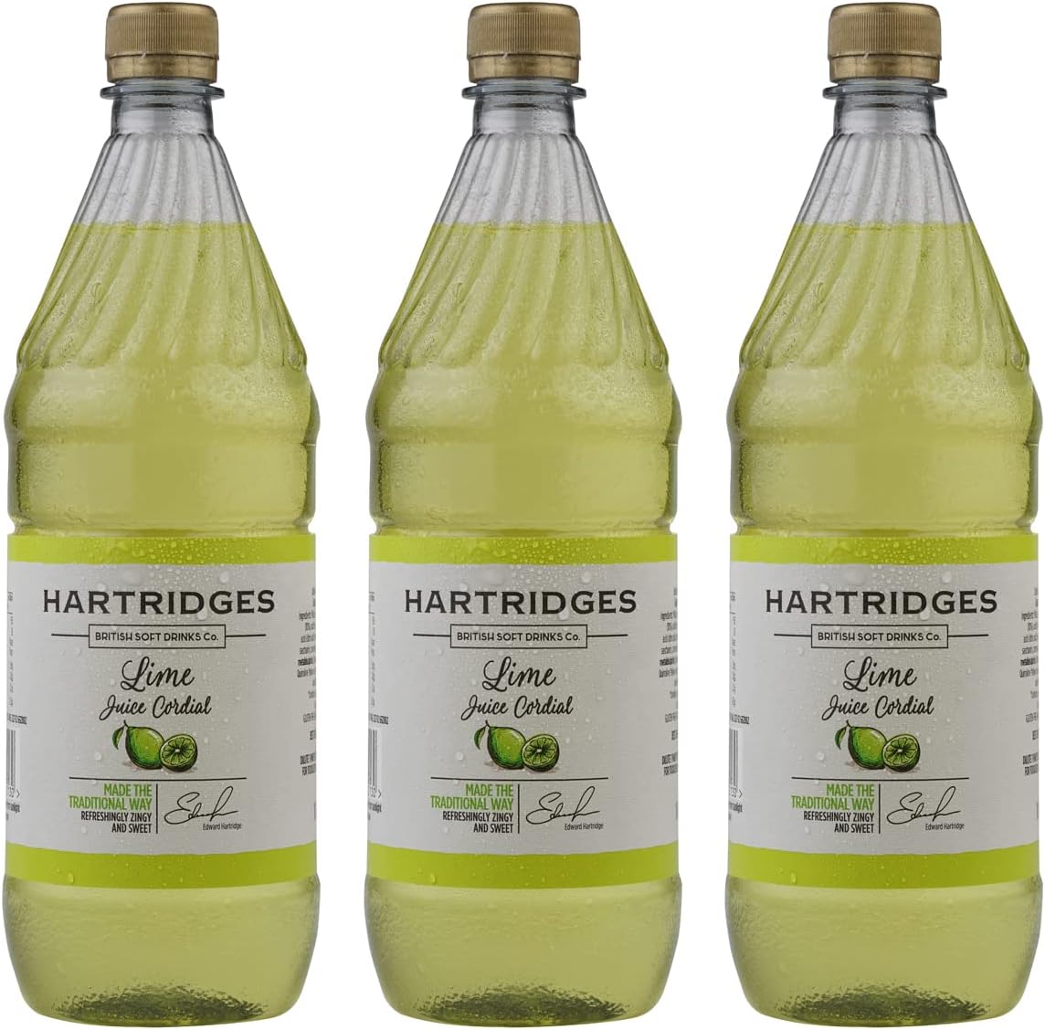 Hartridges Lime Juice Cordial 1 Litre Plastic Bottle Pack of 3 Amazon.co.uk Grocery