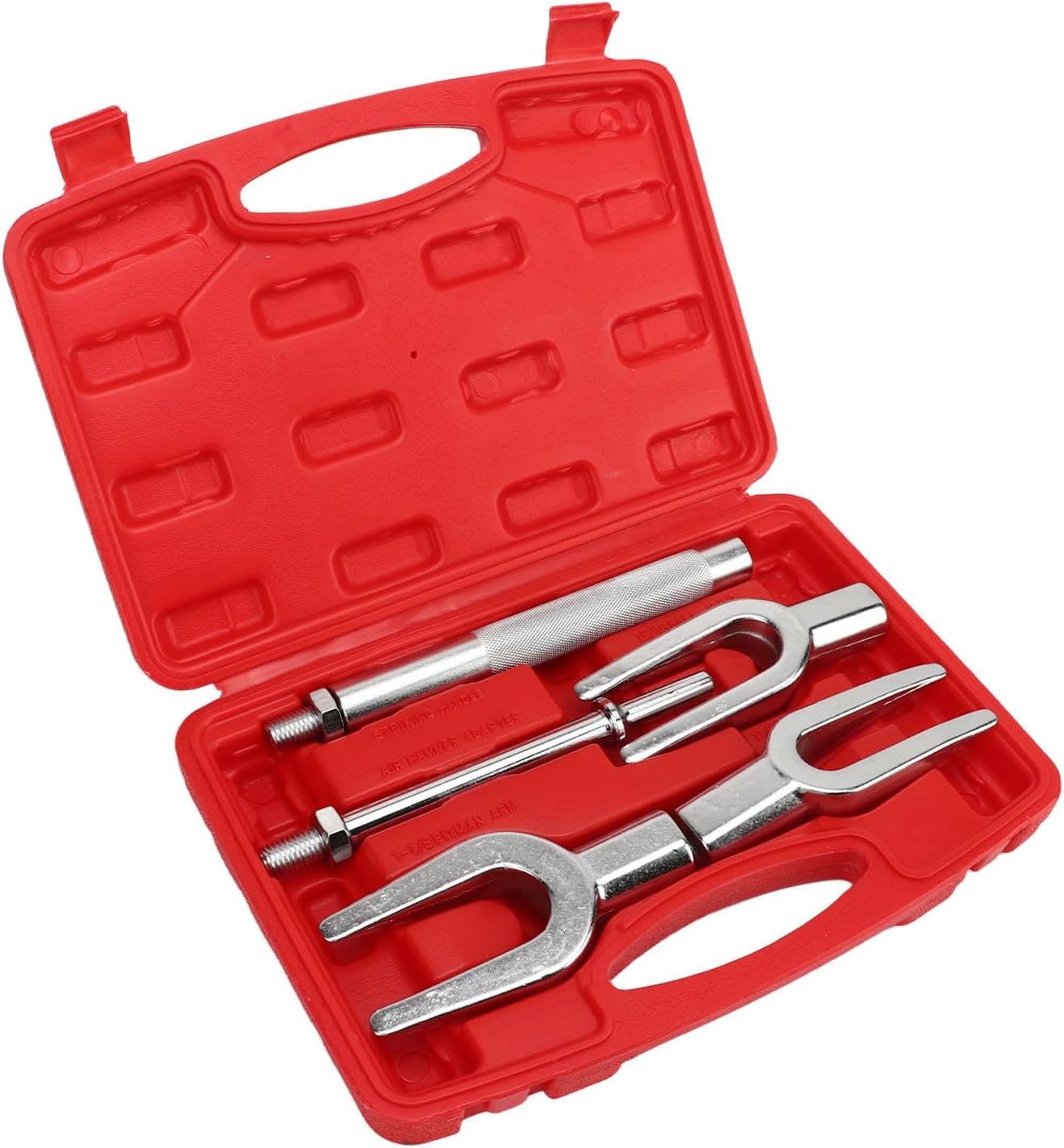 Ball Joint Separator Set 1‑1/8in 15/16in 11/16in Chrome Plated Surface Tie Rod Removal Tool Set for Cars Light Vans