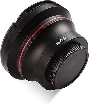 Super wide angle 140° Camera Amazon.com : .42x HD Super Wide Angle Panoramic Macro Fisheye Lens