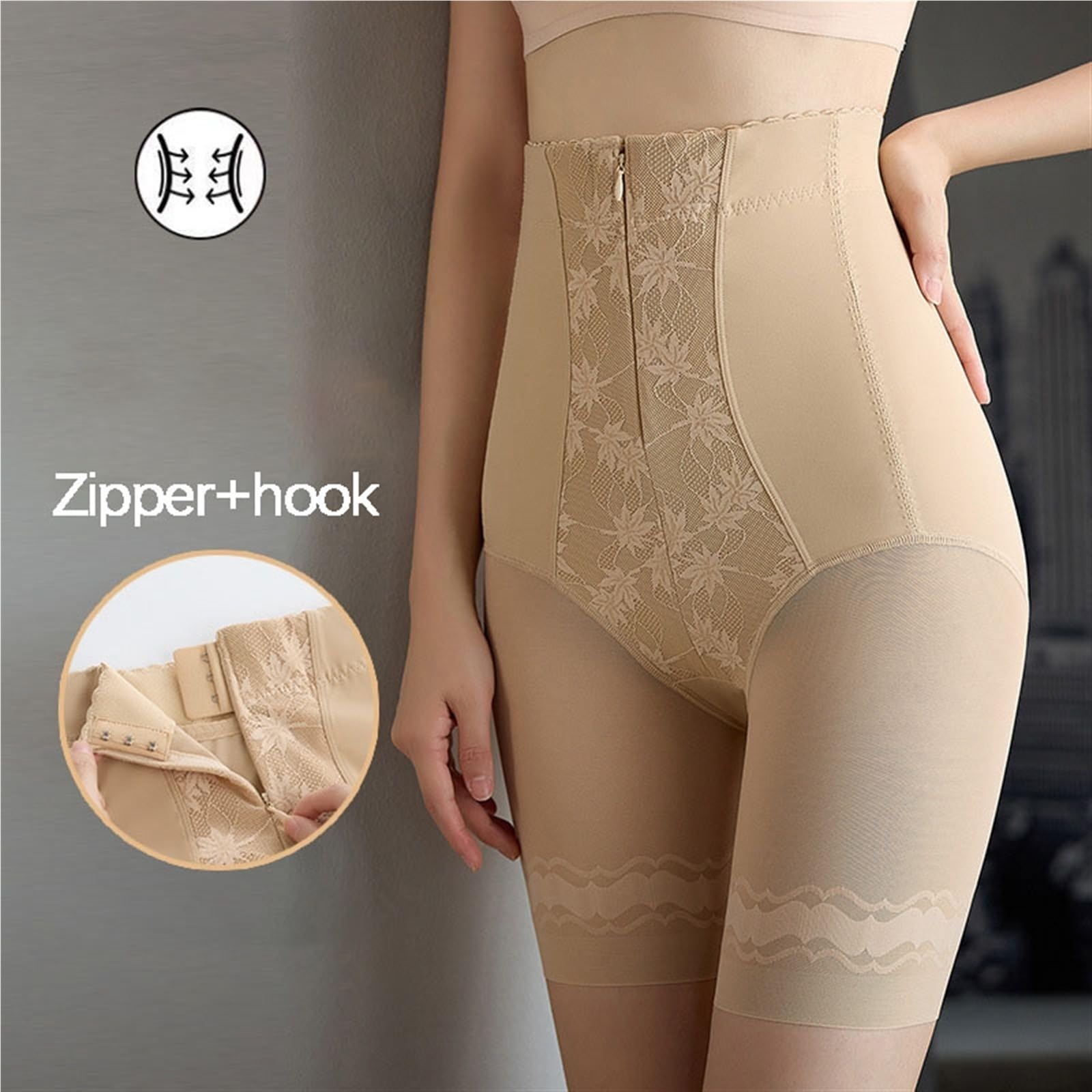 Culotte Taille Haute pour Femme, sous-vêtement Gainant sans Coutures, Effet Gainant ...