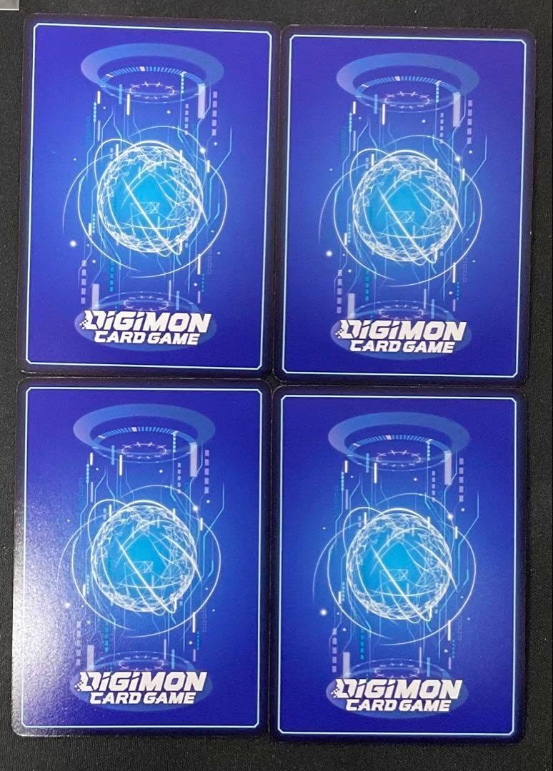 デジカ クズハモン パラレル 4枚セット クズハモン 4枚 デジモンカード