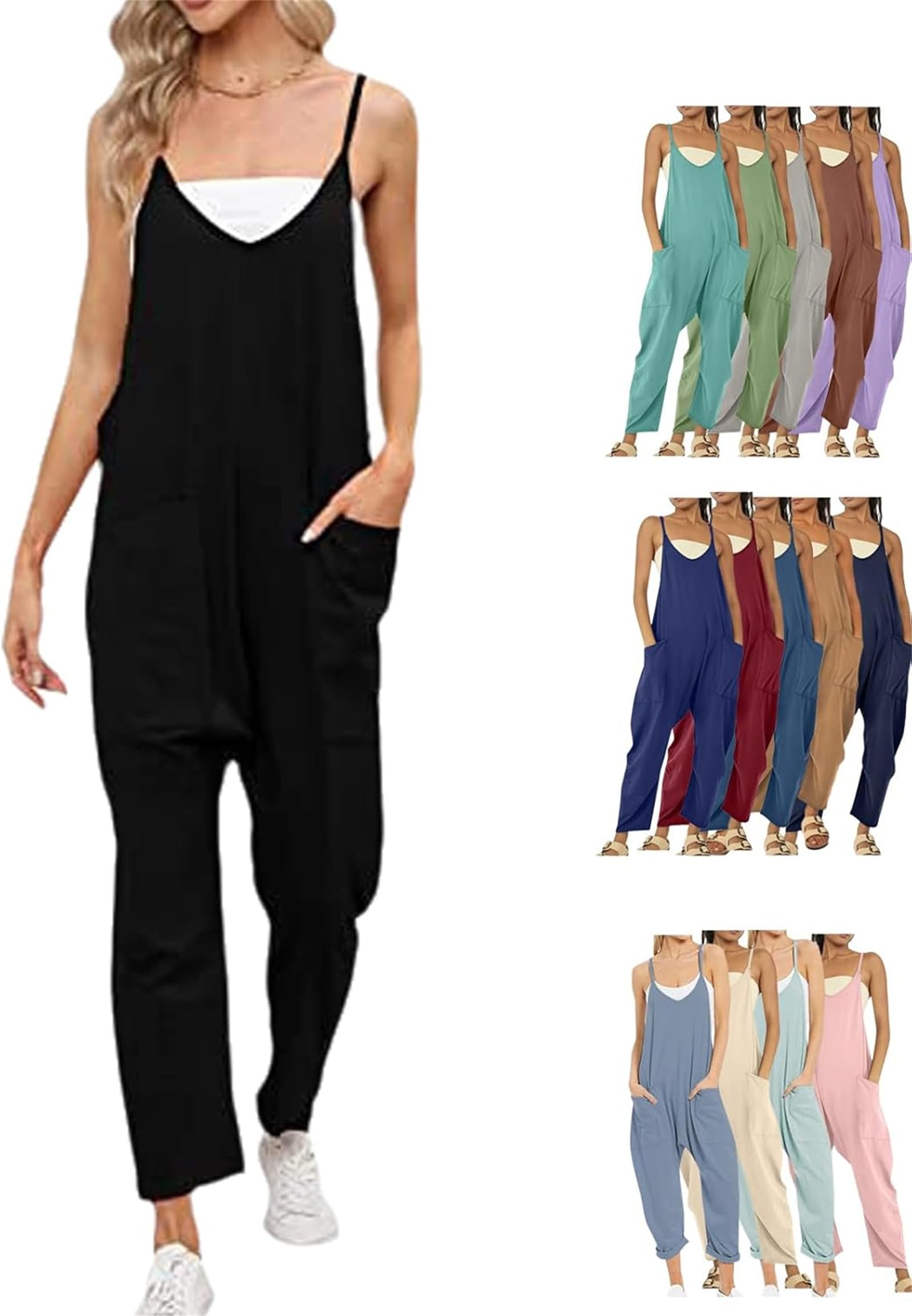 Lunetta Schwangerschafts-Jumpsuit, Lunetta Schwangerschafts-Overall, Oversize-Jumpsuits - Mutterschaft & Postpartum