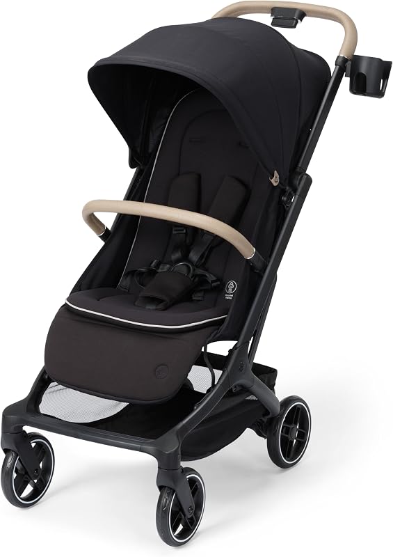 Maxi-Cosi Oxford Cabin Lightweight Travel Stroller for Airplane Flights, Portable Stroller for Family Travel, Sea Shadow