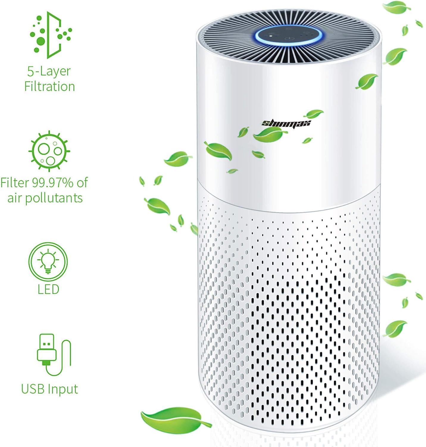 purificatore d'aria portatile per bambini