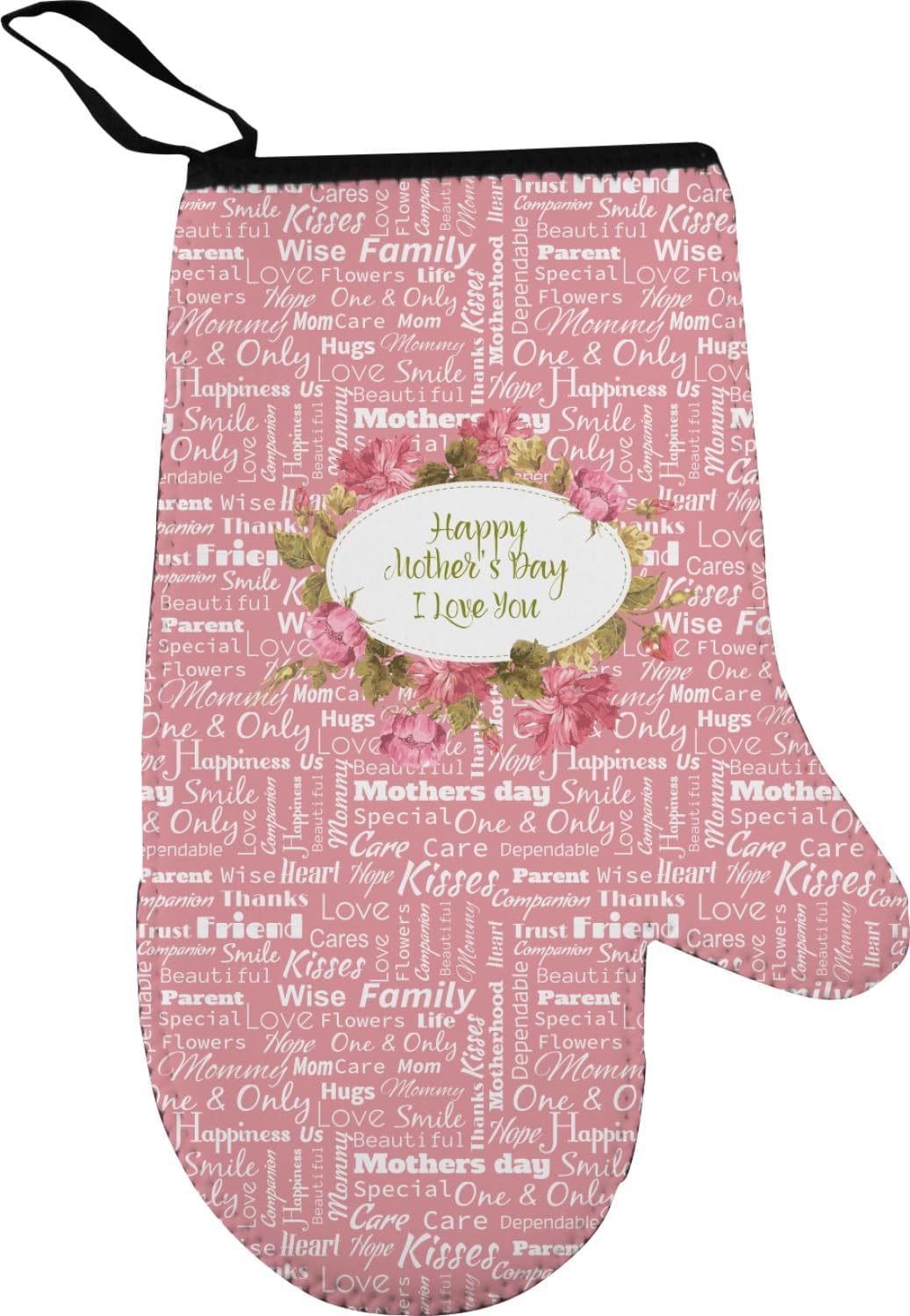 YouCustomizeIt Personalized Mother's Day Right Oven Mitt & Pot Holder Set