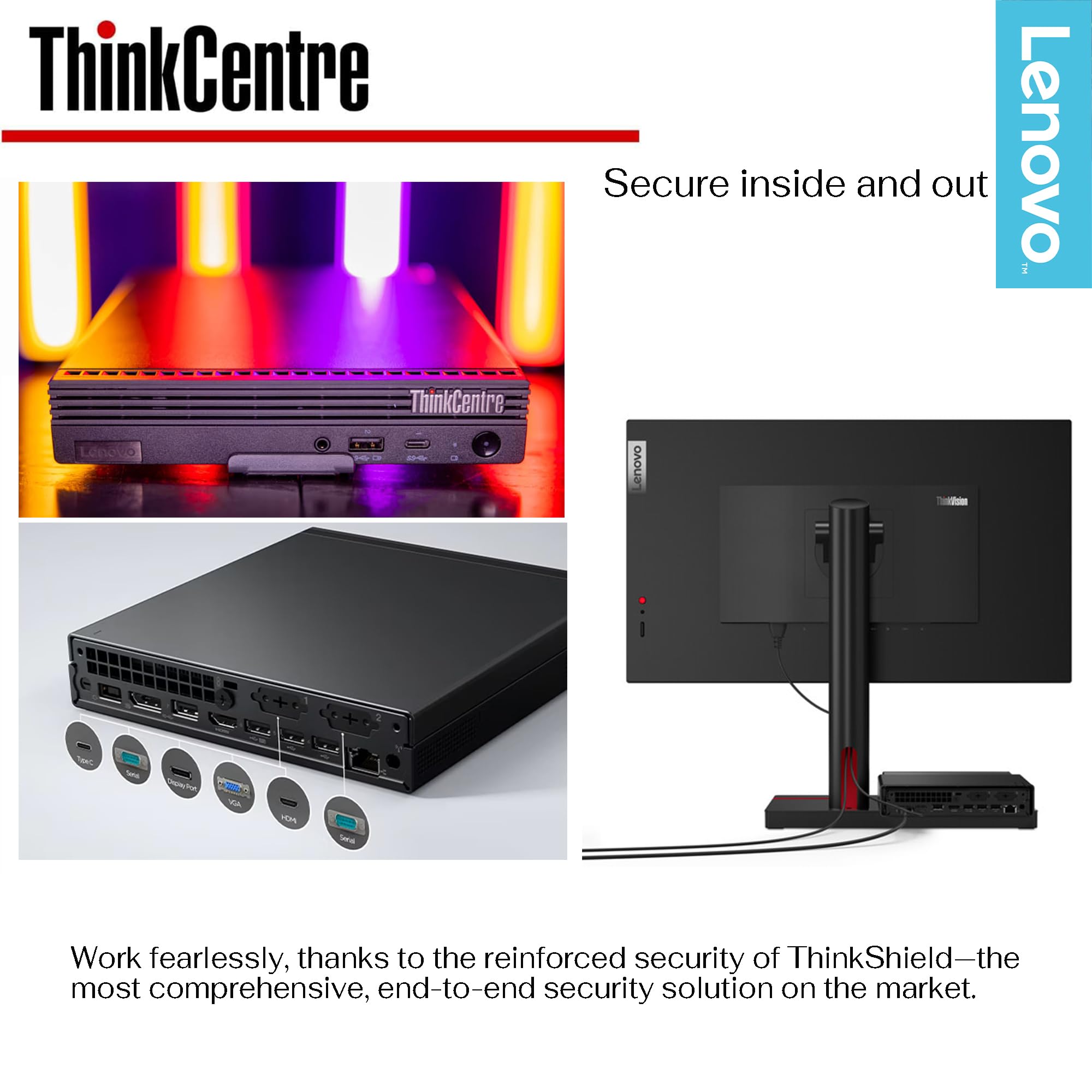Amazon.com: Lenovo ThinkCentre Mini PC, Ultra-Fast AMD Ryzen