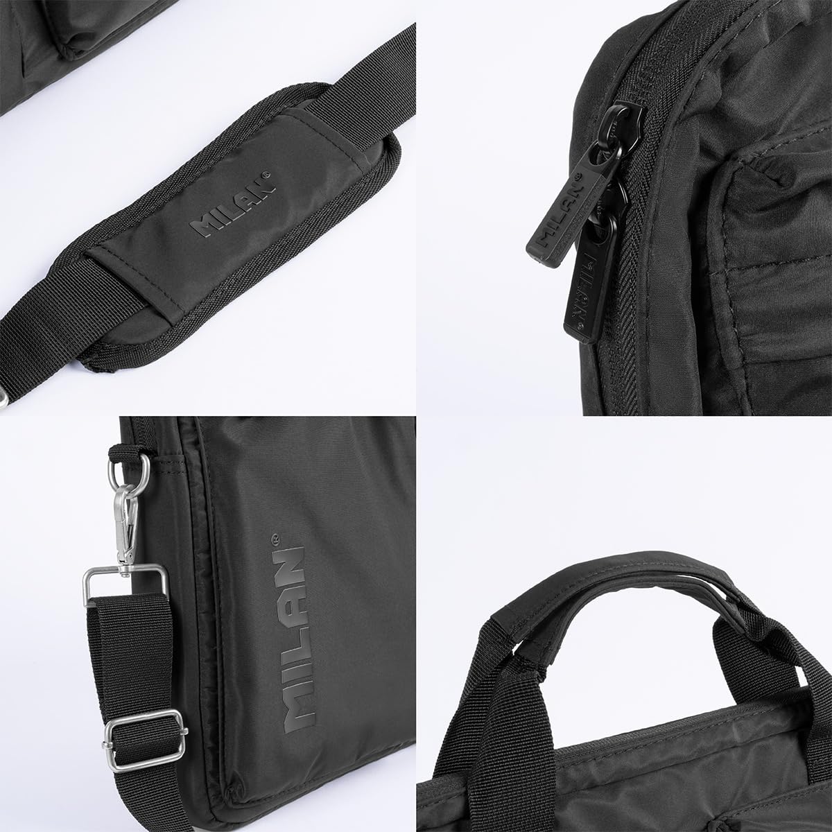 MILAN® Maletín para portátil colección Shadow, negro