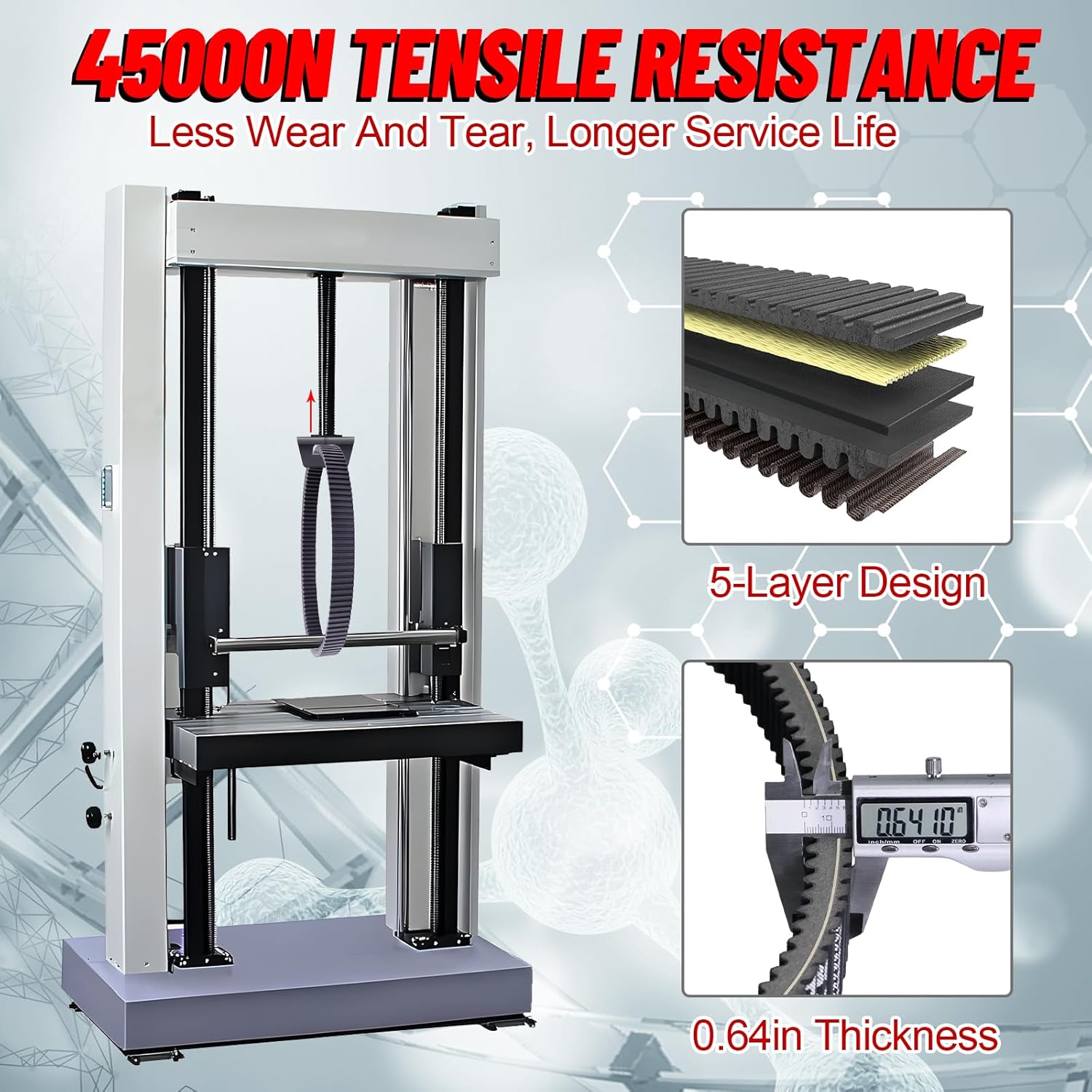 StarknightMT #3211149 UTV Drive Belt, Heavy Duty Clutch CVT Drive Belt Compatible with Polaris Ranger 570/ XP 900, ACE 570/900 SP