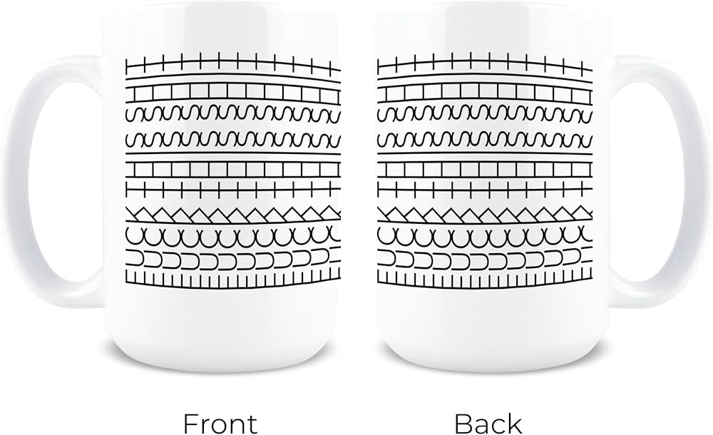 Hogg Hidden Message Coffee Mug, 15 oz Ceramic Funny Coffee Cup, Hidden Message Mug, F This S Cup, Birthday Gag Gifts for Women, Adult White Elephant Gifts, Novelty Items for Adults