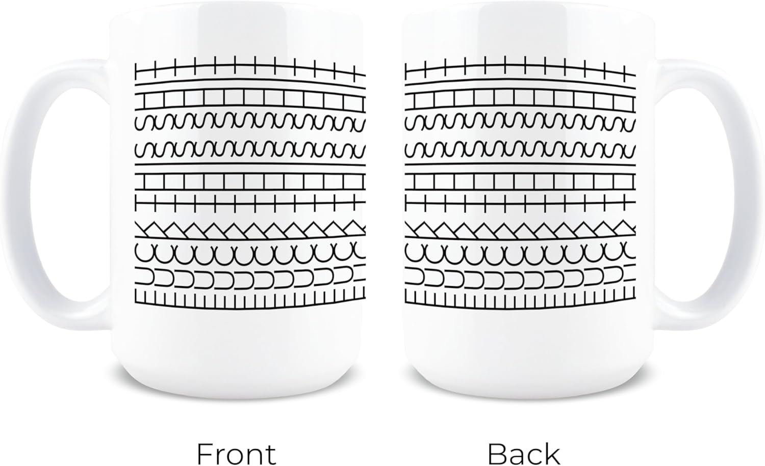 Hogg Fuck This Shit Mug, 15 oz Coffee Cups Ceramic, Hidden Message Coffee Mug, Funny White Elephant Gifts for Adults, Cute White Elephant Christmas Gifts, Office Prank, Funny Christmas Cup for Work - Image 6