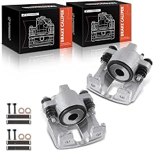 A-Premium Brake Caliper Assembly Compatible with Ford Expedition F-150 F-250 Lincoln Blackwood Navigator 1997-2011 Rear Side 2-PC
